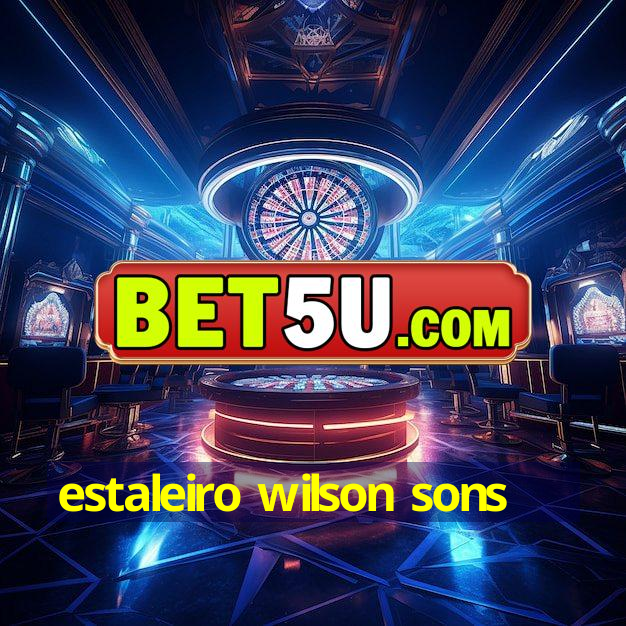 estaleiro wilson sons